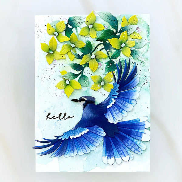 Altenew Dies Feathered Beauty Layering