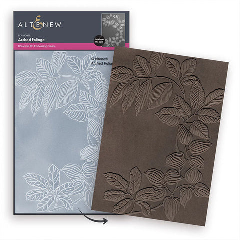 Altenew Embossing Folder Arched Foliage