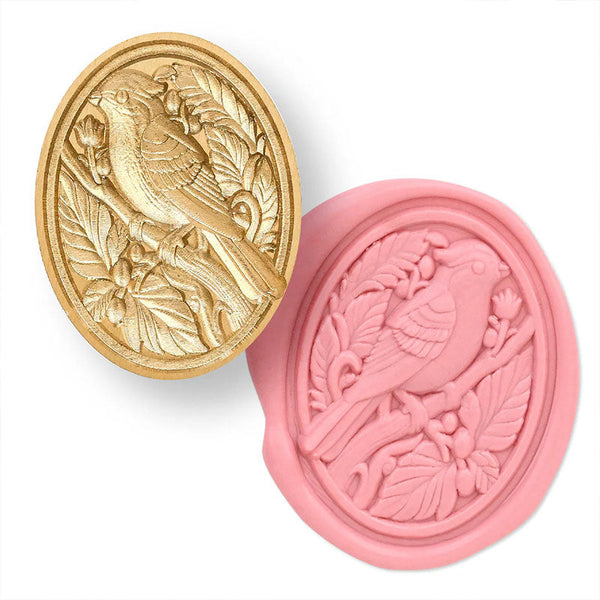 Altenew Wax Seal Stamp Berrywood Bird