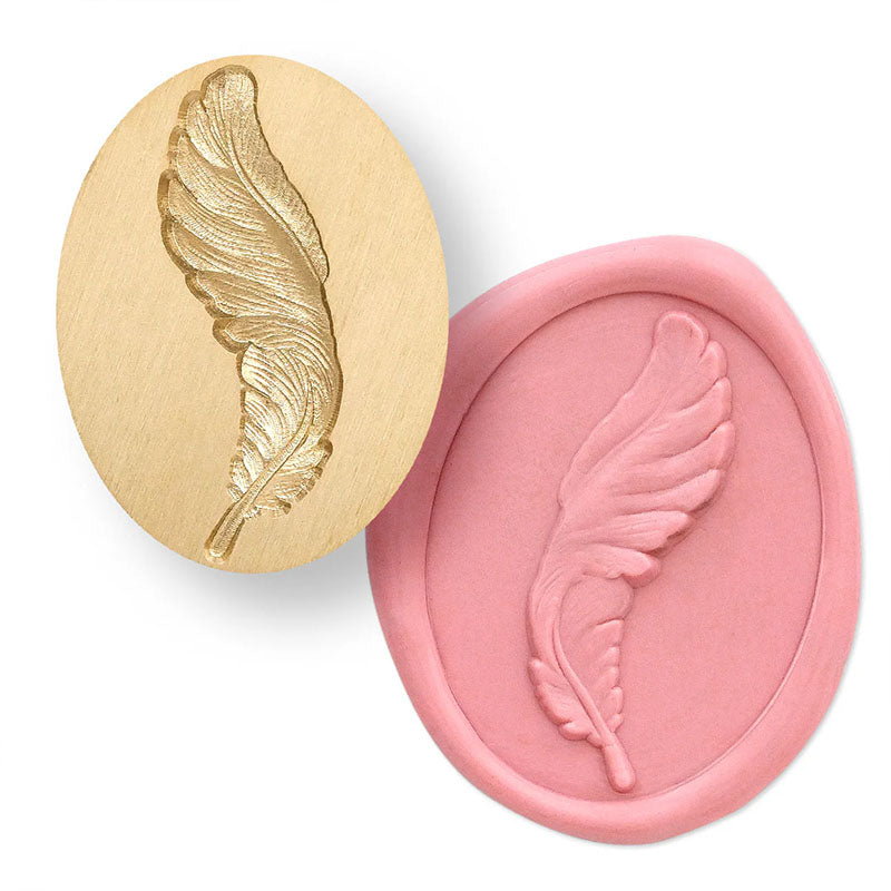 Altenew Wax Seal Stamp Graceful Feather
