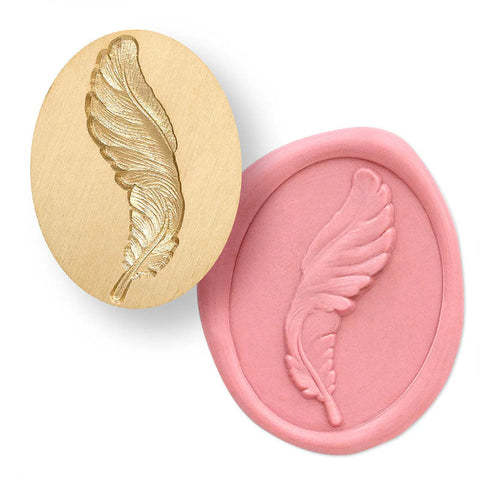 Altenew Wax Seal Stamp Graceful Feather