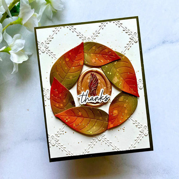 Altenew Wax Seal Stamp Graceful Feather