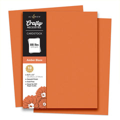 Altenew Cardstock 8.5x11 Amber Blaze