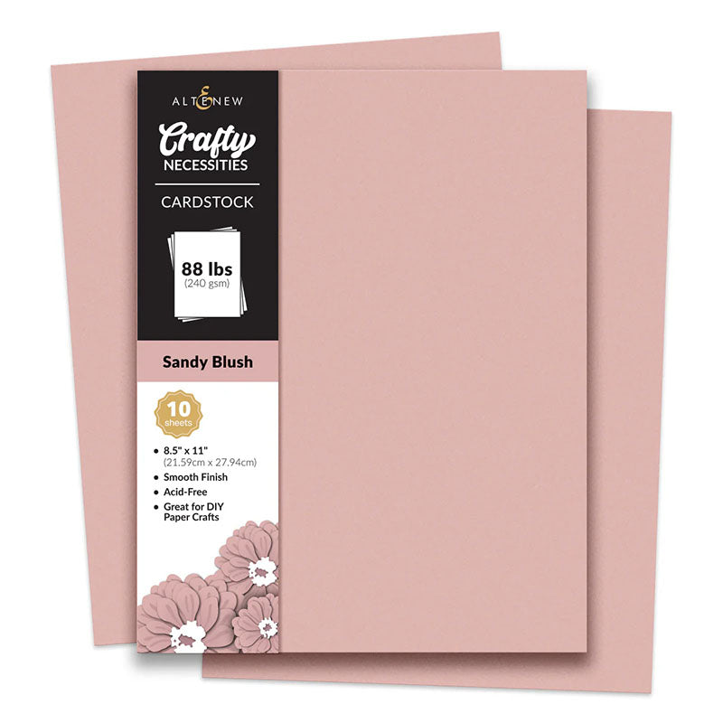 Altenew Cardstock 8.5x11 Sandy Blush