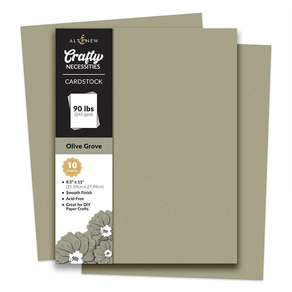Altenew Cardstock 8.5x11 Olive Grove