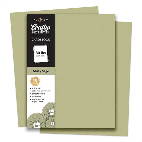 Altenew Cardstock 8.5x11 Misty Sage