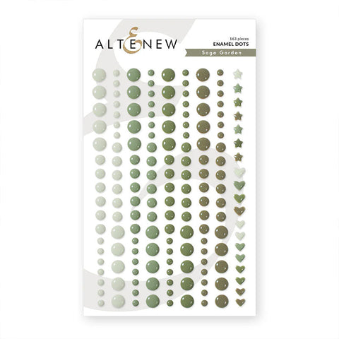 Altenew Enamel Dots Sage Garden
