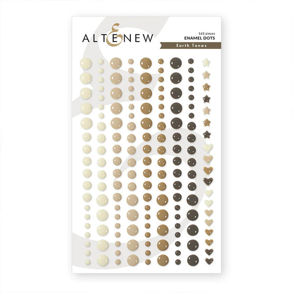 Altenew Enamel Dots Earth Tones