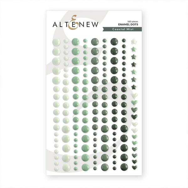 Altenew Enamel Dots Coastal Mist