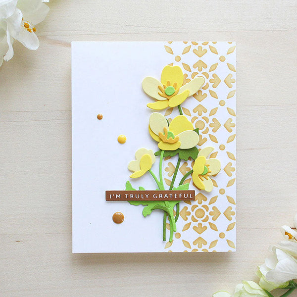 Altenew Dies Craft-A-Flower: Buttercup Bunch