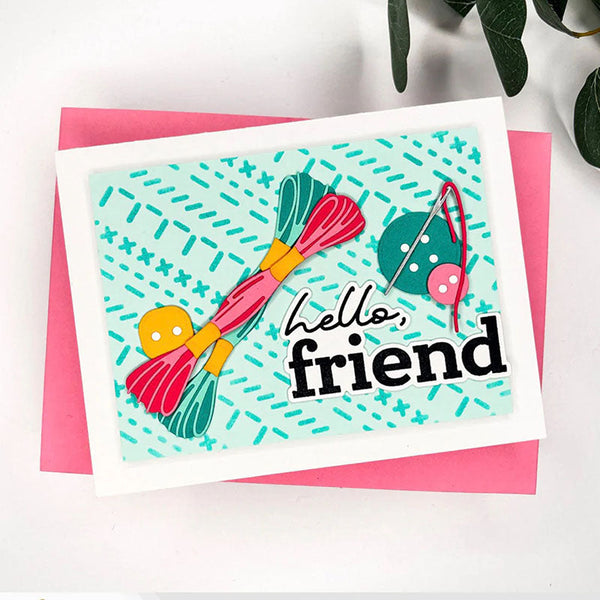 Altenew 5pc Craft Your Life Project Kit: Stitched With Love