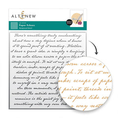 Altenew Stencil Paper Echoes