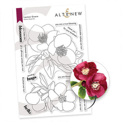 Altenew Clear Stamps Lenten Grace