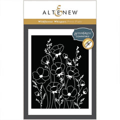Altenew Press Plates Wildflower Whispers