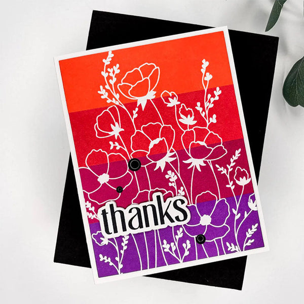 Altenew Press Plates Wildflower Whispers