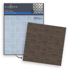Altenew Embossing Folder Paper Rhythm