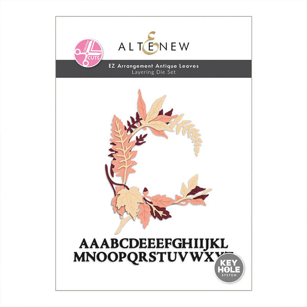 Altenew Dies Creative Cuts: EZ Arrangement Antique Leaves