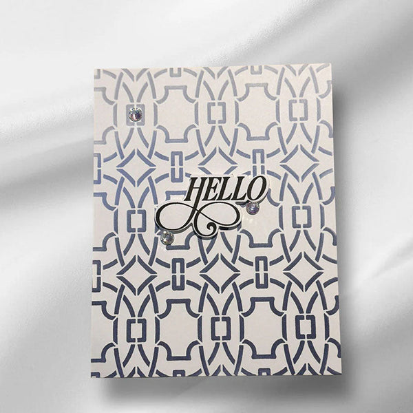 Altenew Stencil Luxe Lattice