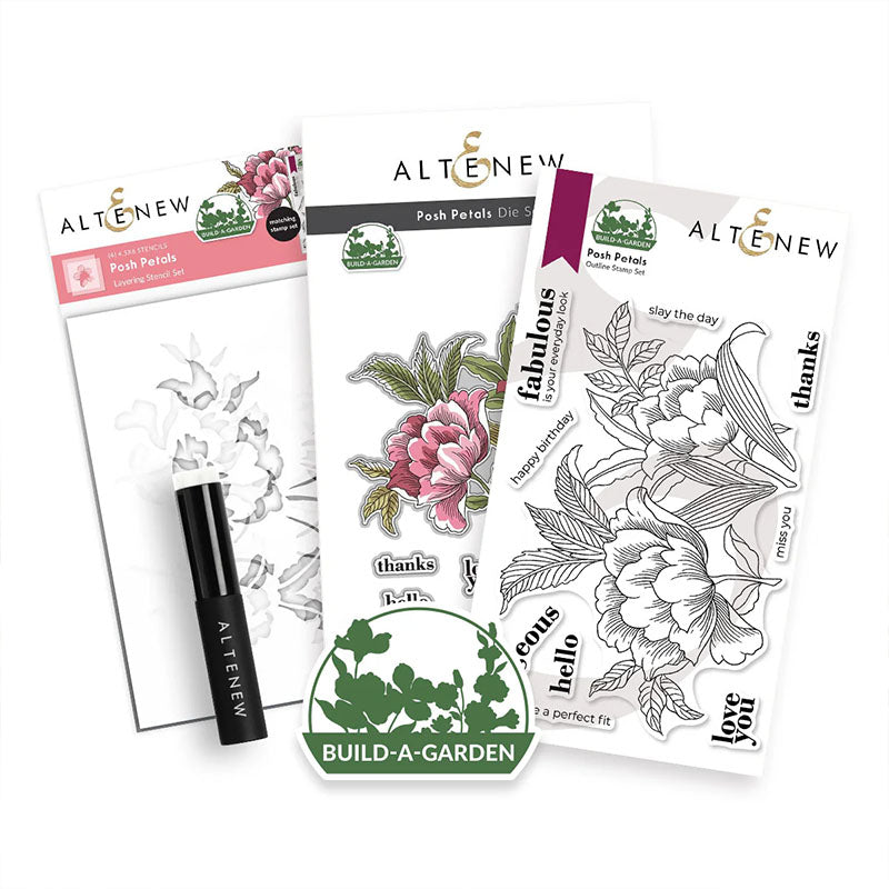 Altenew 3pc Build-A-Garden: Posh Petals