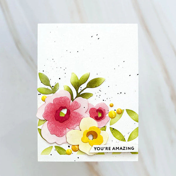 Altenew Dies Botanical Waltz Layering