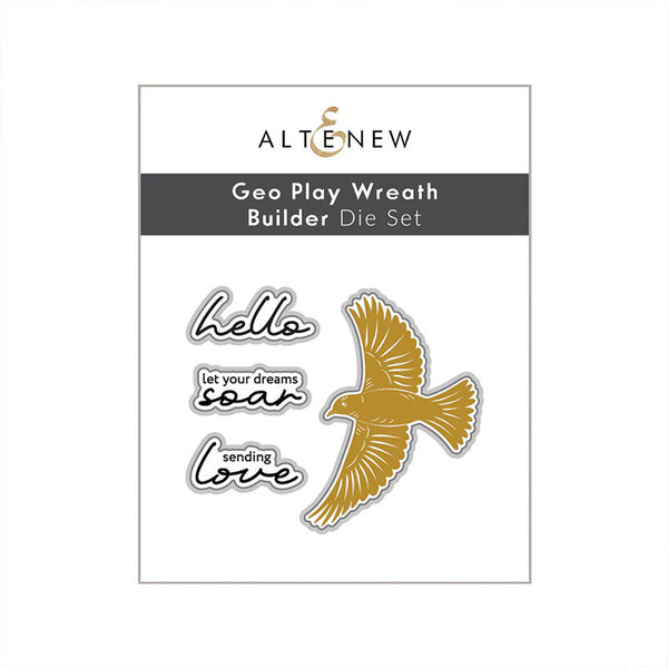 Altenew Dies Geo Play Wreath Builder