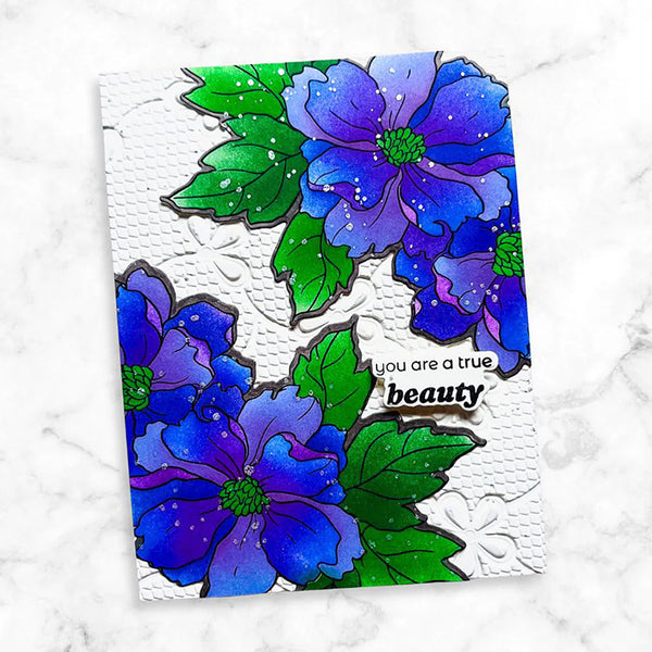Altenew Stencil Flowers & Flourishes