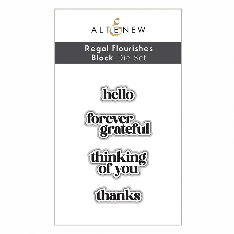 Altenew Dies Regal Flourishes