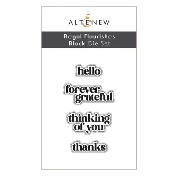 Altenew Dies Regal Flourishes