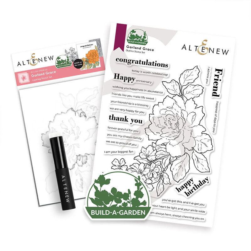 Altenew 2pc Build-A-Garden: Garland Grace