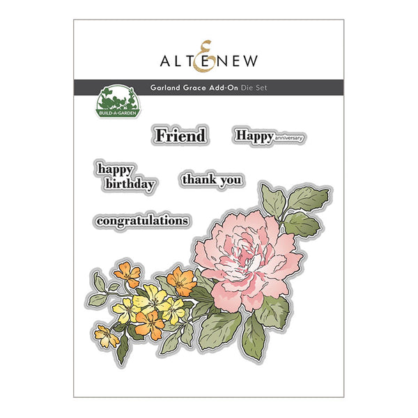 Altenew Dies Build-A-Garden: Garland Grace Add-On