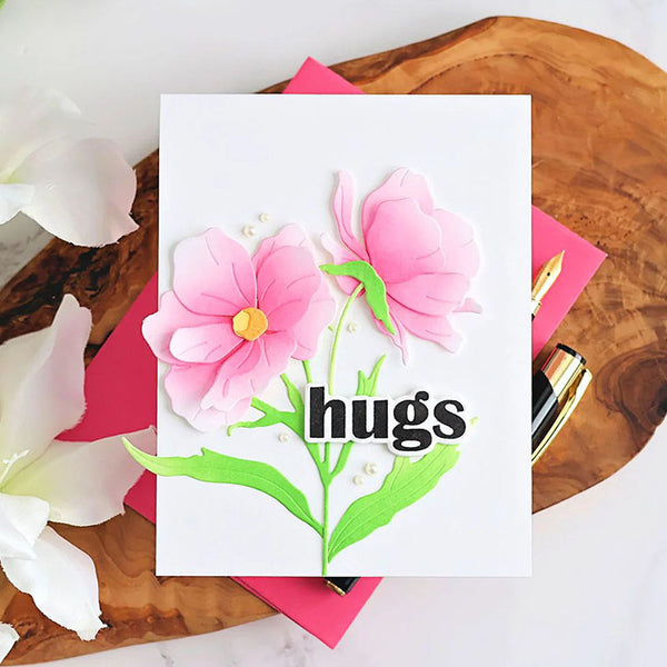 Altenew Dies Craft-A-Flower: Butterfly Ranunculus Layering