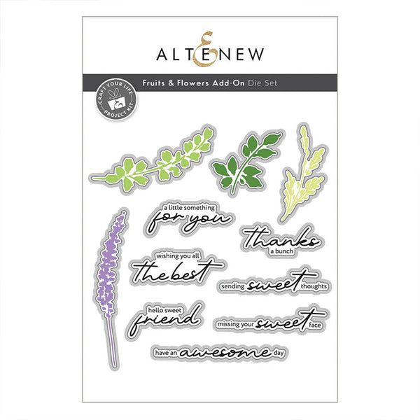 Altenew Dies Fruits & Flowers Add-On