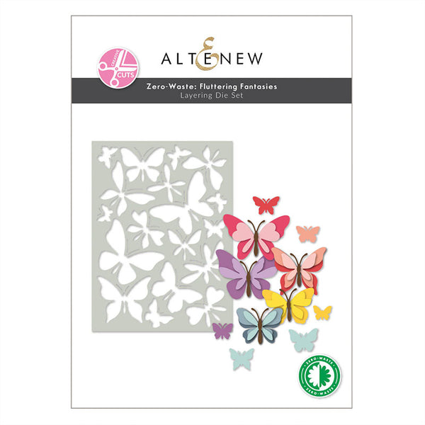Altenew Dies Creative Cuts: Zero-Waste Fluttering Fantasies