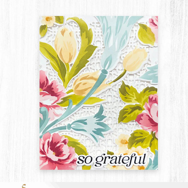Altenew Dies Build-A-Garden: Flourished Flora Add-On