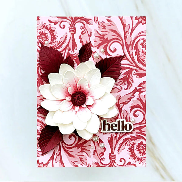Altenew Dies Craft-A-Flower: Grand Dahlia Layering