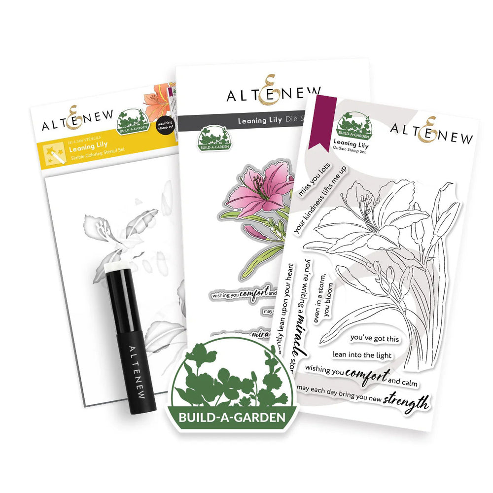 Altenew 3pc Build-A-Garden Leaning Lily