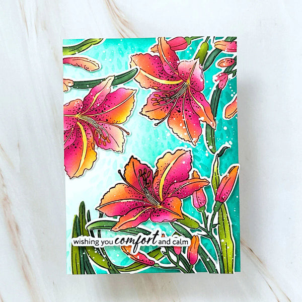 Altenew 3pc Build-A-Garden Leaning Lily
