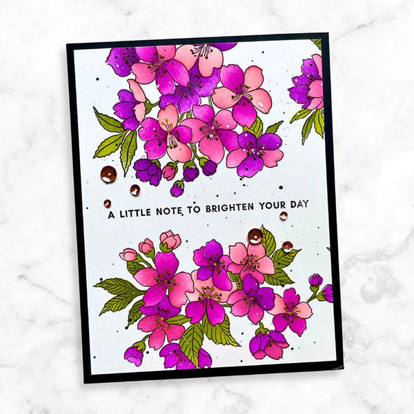 Altenew Clear Stamps Sakura Blossoms