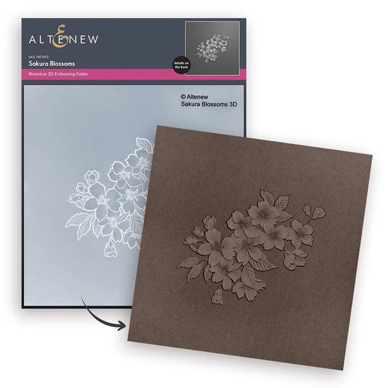 Altenew Stencil Sakura Blossoms