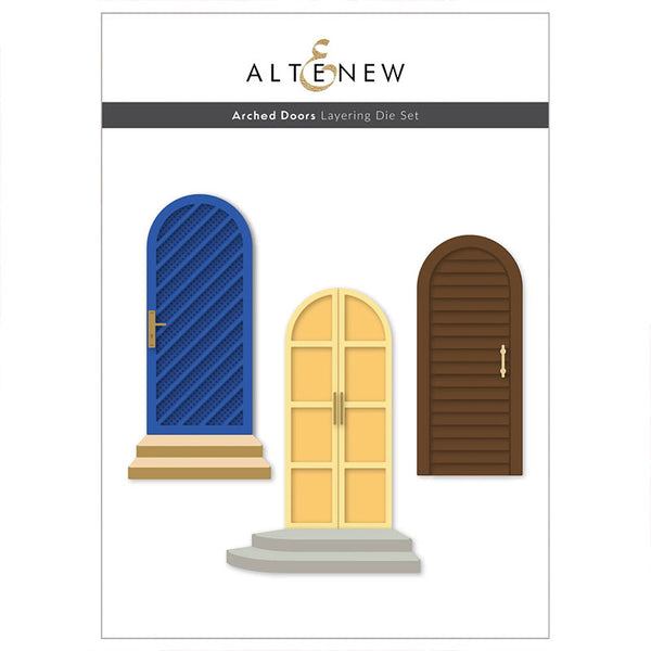 Altenew Dies Arched Doors Layering