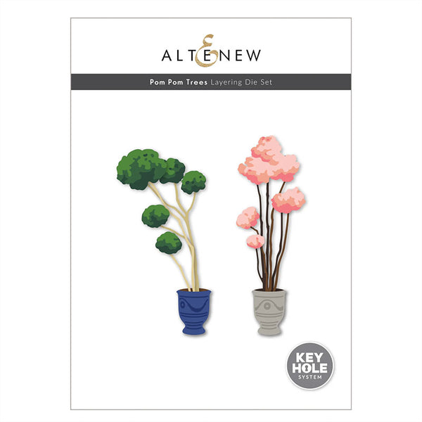 Altenew Dies Pom Pom Trees