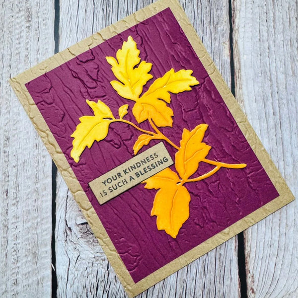 Altenew Embossing Folder Weathered Bark