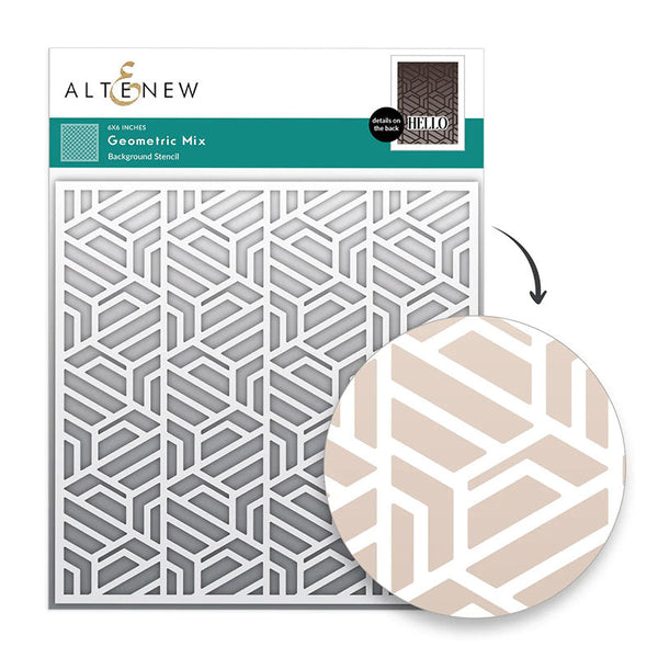 Altenew Stencil Geometric Mix