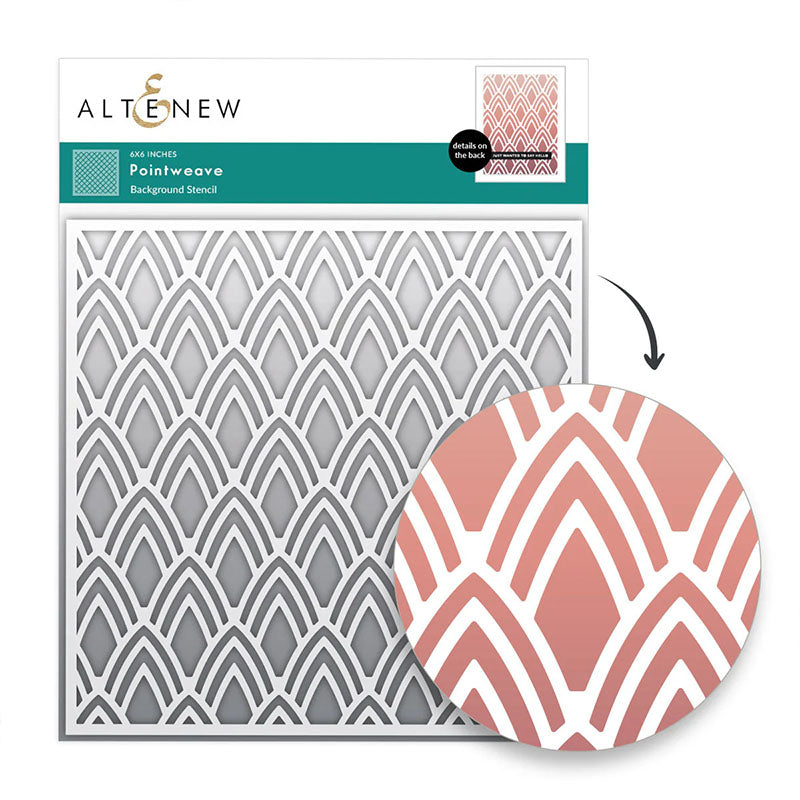 Altenew Stencil Pointweave