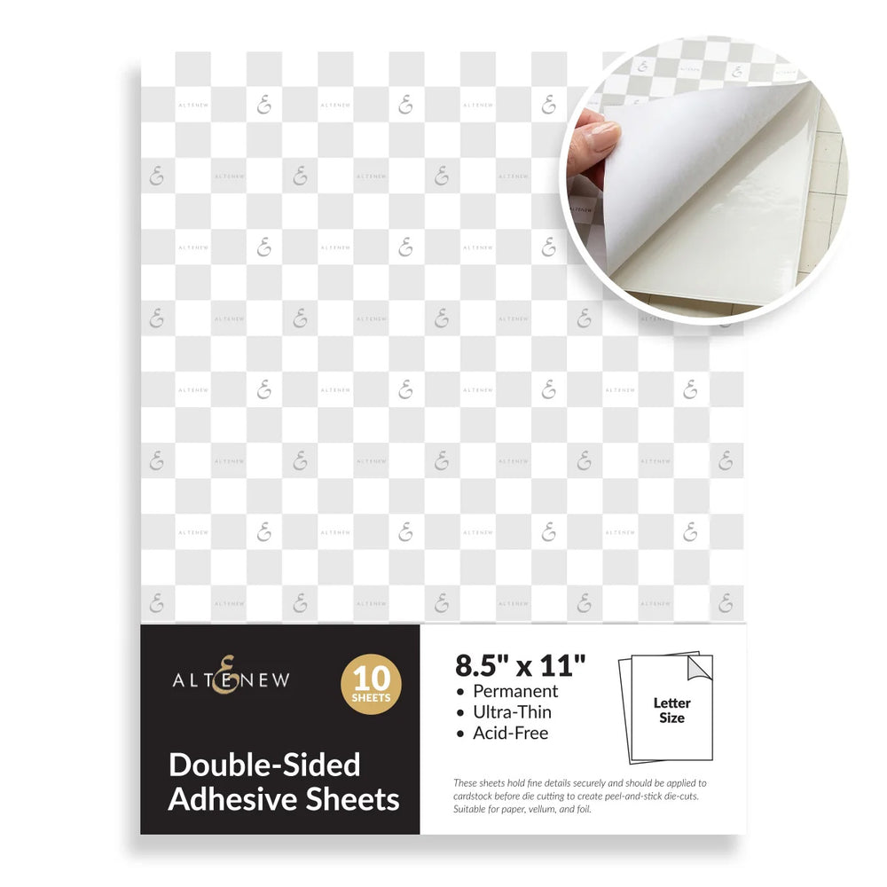 Altenew Double-sided 8.5x11 dhesive 10 Sheets