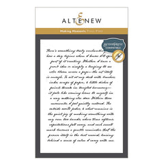 Altenew Press Plates Making Moments