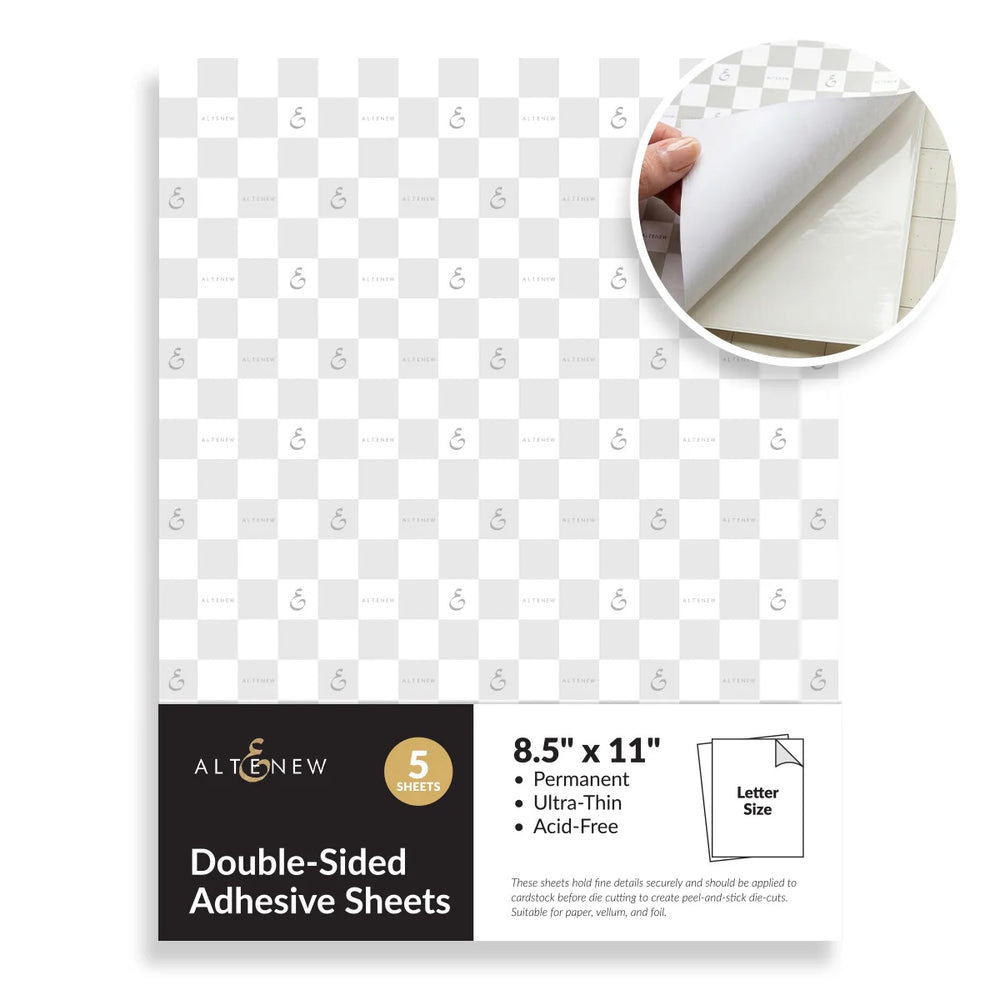Altenew Double-sided 8.5x11 Adhesive 5 Sheets
