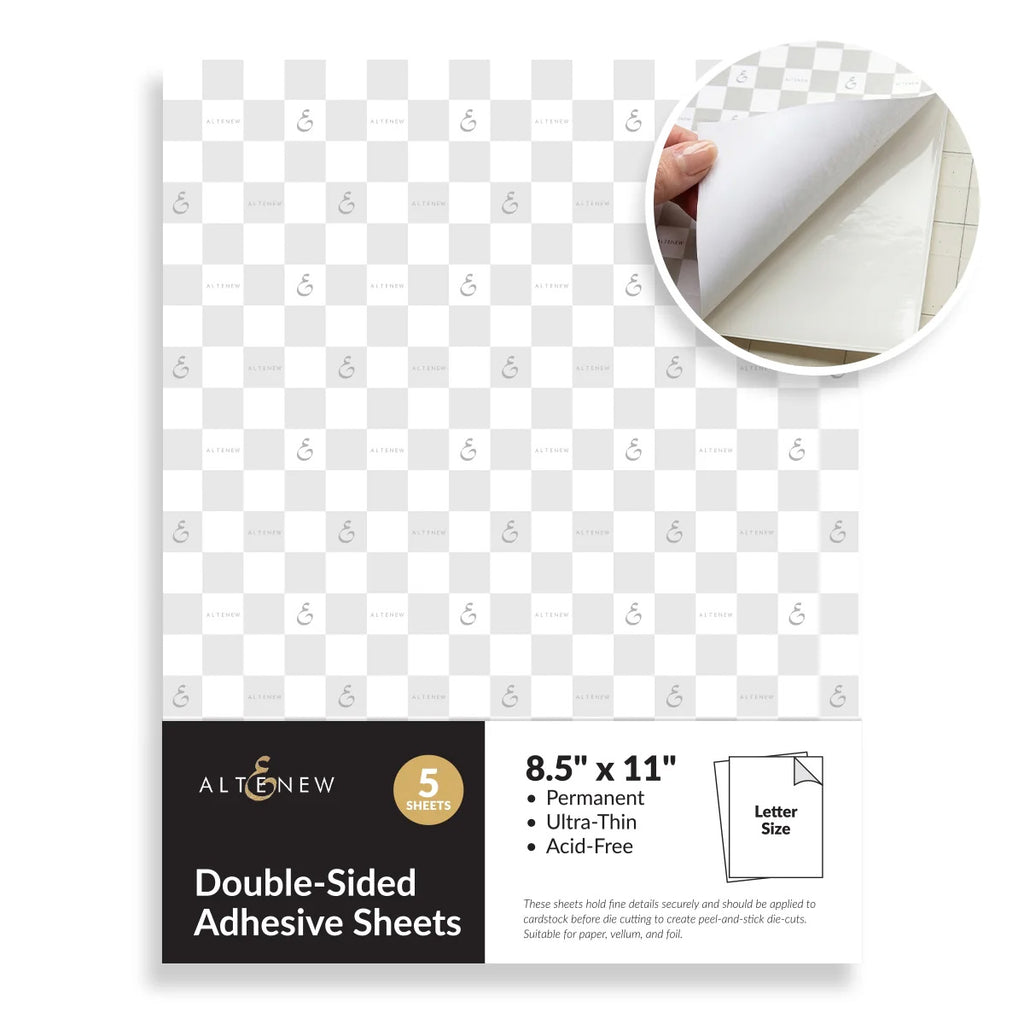Altenew Double-sided 8.5x11 Adhesive 5 Sheets