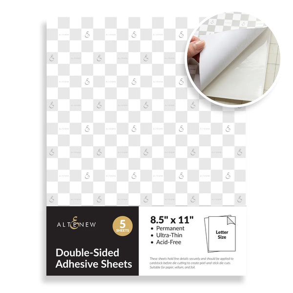 Altenew Double-sided 8.5x11 Adhesive 5 Sheets