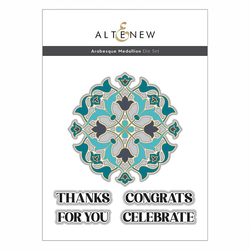 Altenew Dies Arabesque Medallion
